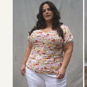 4x NWT What Lo Wants Floral Blouse